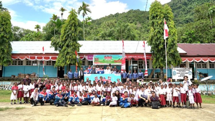 Pertamina Patra Niaga Regional Papua Maluku Sukses Gelar PEN 8.0 di Sekolah Papua