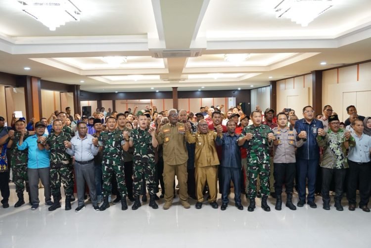 Hadiri Rapat Forkopimda, Dandim 1710/Mimika: Kita Semua Sepakat Mimika Aman Dan Damai