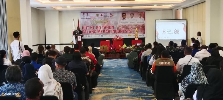 Peringati HUT ke-80, PMI Mimika Diminta Miliki Unit Transfusi Darah