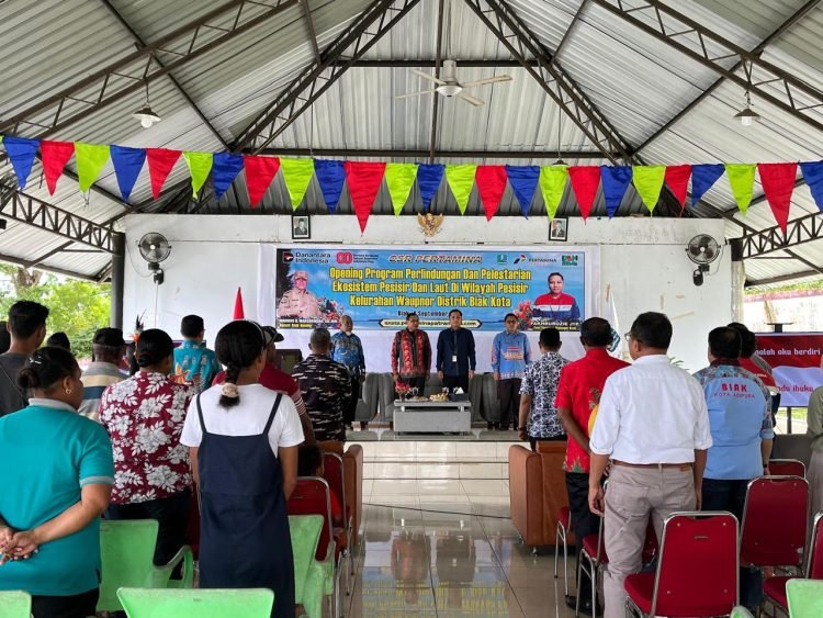 Taman Laut Pertamina, Upaya Pertamina Patra Niaga Regional Papua Maluku Bersama Dinas Lingkungan Hidup Lindungi dan Melestarikan Ekosistem Pesisir Laut Waupnor