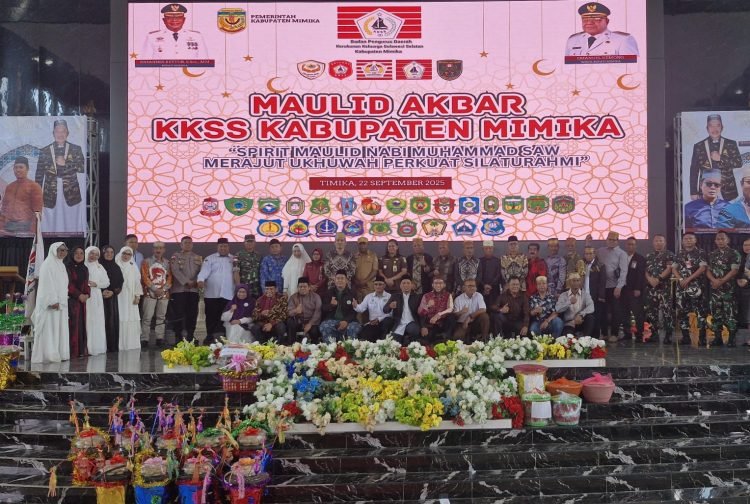 Perkuat Silaturahmi di Tanah Rantau, KKSS Mimika Gelar Maulid Akbar Nabi Muhammad SAW