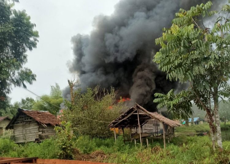 KKB Tembak Warga Sipil di Asmat, Rumah Dibakar