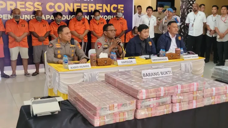 Korupsi Dana Desa Rp.168 Miliar, 9 Orang Jadi Tersangka di Lanny Jaya Papua Pegunungan