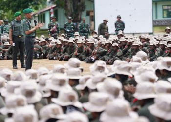 Pimpin Pembukaan Upacara Persami, Pangdam XVII/Cenderawasih : Tanamkan Nasionalisme, Kedisiplinan dan Kepemimpinan