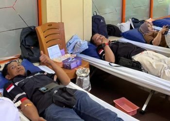 Wujudkan Peningkatan Kualitas Kesehatan Masyarakat, SUCOFINDO Cabang Timika Bersama RSUD Mimika Gelar Aksi Donor Darah