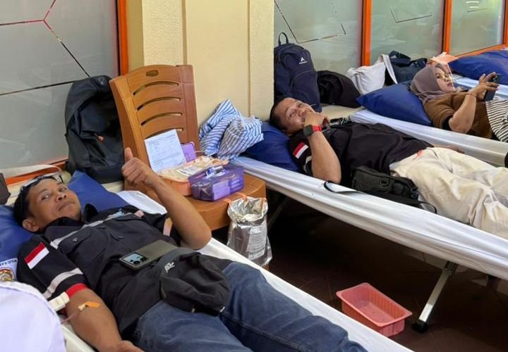 Wujudkan Peningkatan Kualitas Kesehatan Masyarakat, SUCOFINDO Cabang Timika Bersama RSUD Mimika Gelar Aksi Donor Darah