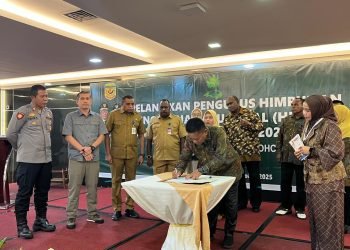 Pengurus HIPKAL Kabupaten Mimika Periode 2025-2030 Resmi Dilantik
