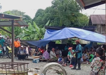 Dibangunkan Honai, Warga Suku Mee Timika Ucapkan Terimakasih Kepada Pemerintah Pusat