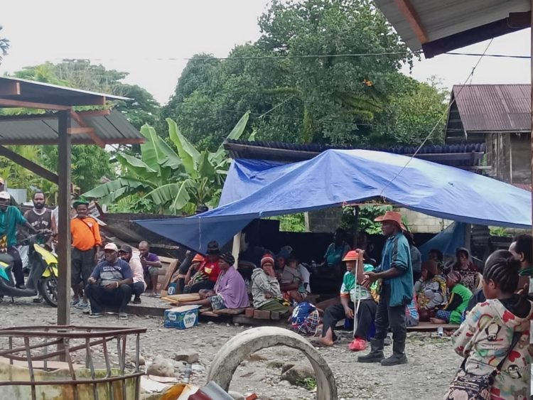 Dibangunkan Honai, Warga Suku Mee Timika Ucapkan Terimakasih Kepada Pemerintah Pusat