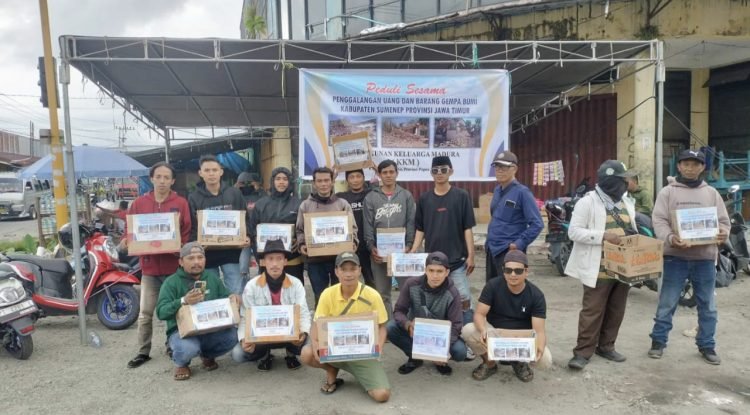 Peduli Korban Gempa Sumenep, KKM Kabupaten Mimika Gelar Aksi Penggalangan Dana