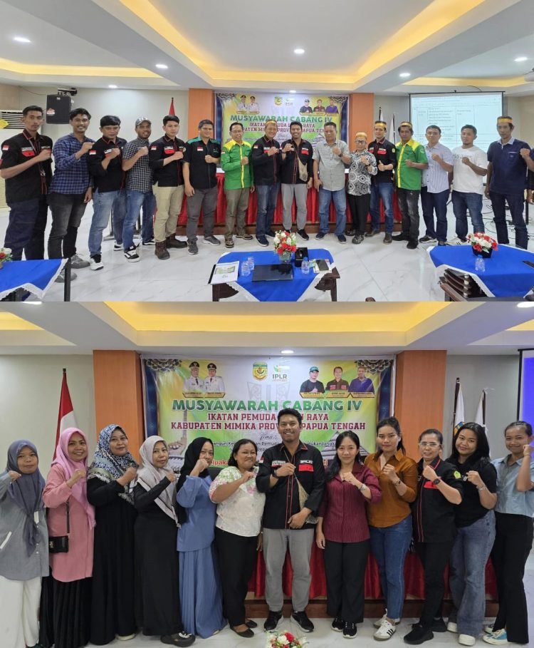 Sastro Pareanto Terpilih Pimpin IPLR Mimika Periode 2025-2028