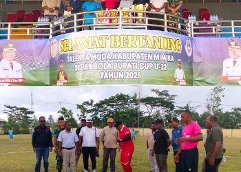 Dari Mimika untuk Indonesia, Bupati Cup U-22 Jadi Wadah Lahirkan Talenta Sepak Bola Muda