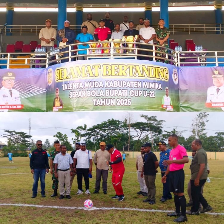 Dari Mimika untuk Indonesia, Bupati Cup U-22 Jadi Wadah Lahirkan Talenta Sepak Bola Muda