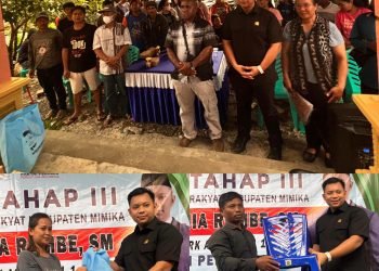Gelar Reses Tahap III, Darwin Rombe Serap Aspirasi Warga Kompleks Moria Kelurahan Kwamki