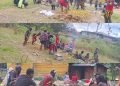 Bakar Batu di Kampung Kimak, Yohan Dewelek Himbau Masyarakat Jaga Keamanan dan Sambut Natal dengan Sukacita