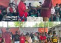 DPC Barisan Merah Putih Gelar Baksos dan Bagi Sembako di Kampung Utikini Baru