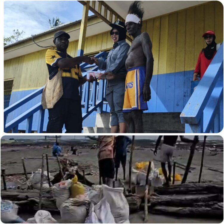 Cuaca Ekstrem Mengintai, Bangunan Fasilitas Air Bersih di Distrik Amar Kondisinya Memprihatinkan