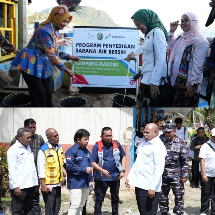 Pertamina Patra Niaga Dorong Program Penyediaan Sarana Air Bersih Sampai ke Perbatasan Papua