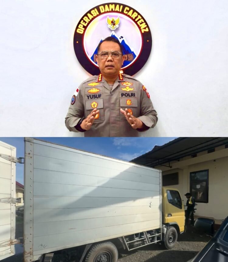 Tembakan di Jalan Sepi Yahukimo, Sopir Truk Terluka — Satgas Damai Cartenz Bergerak Cepat