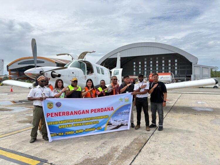 5 Rute Pedalaman Resmi Dapat Subsidi Penerbangan dari Dishub Mimika
