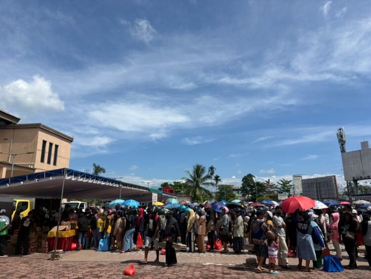 Sambut Imlek dan Puasa, DKP Mimika Gelar Pangan Murah