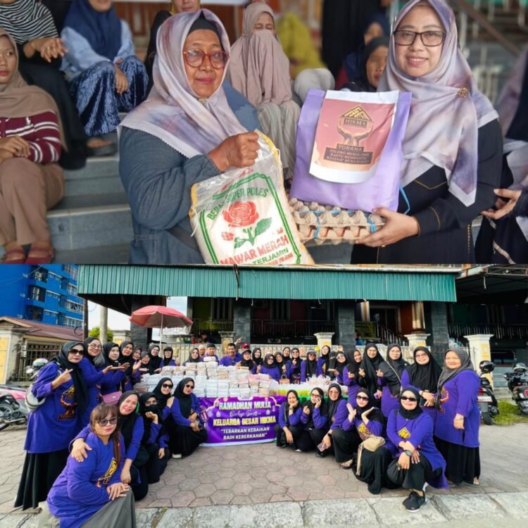 Maknai Ramadhan, Majelis Taklim Hikma-Enrekang Kabupaten Mimika Bagikan Ratusan Takjil dan Paket Sembako