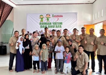 Maknai Ramadhan, Satgas Damai Cartenz 2026 Serahkan Santunan ke Rumah Yatim Dhuafa Baiturrosul