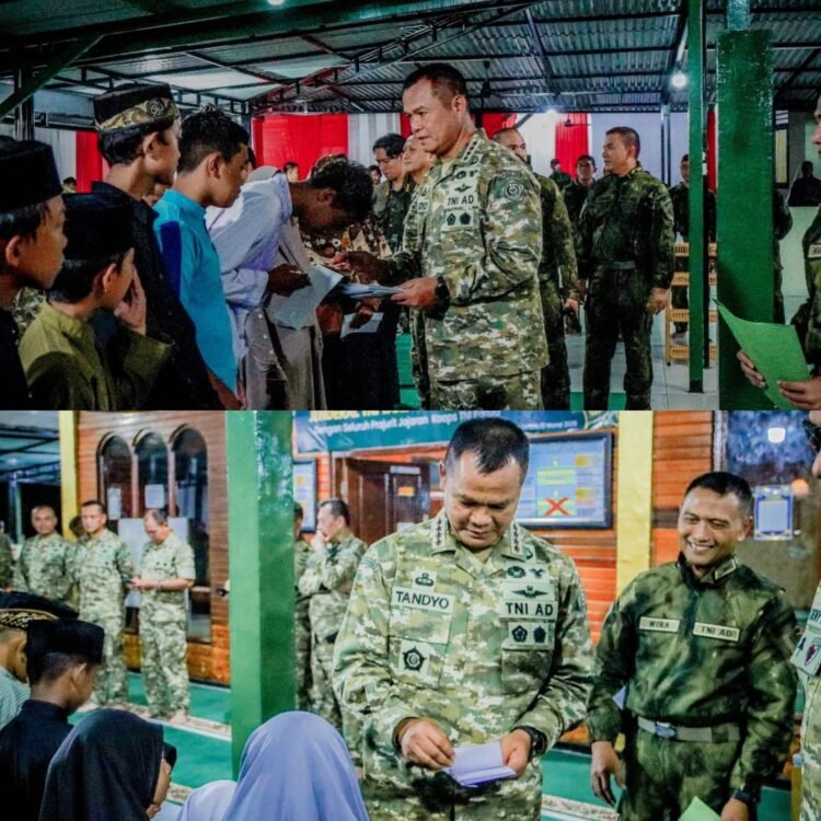 Wakil Panglima TNI Kunjungi Koops TNI Papua, Santuni Anak Yatim dan Buka Puasa Bersama Prajurit di Bulan Ramadan