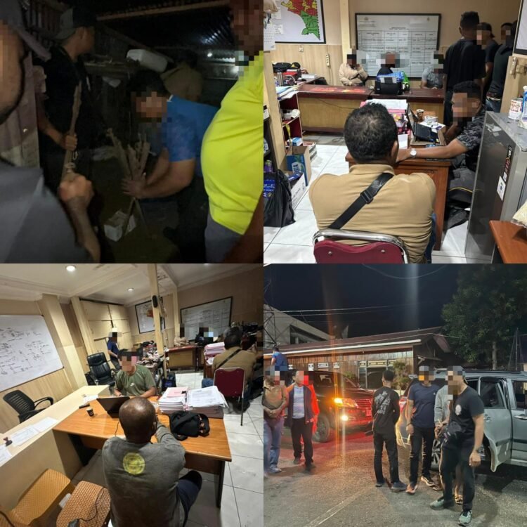 Satgas ODC Ungkap Jaringan Amunisi Ilegal di Jayapura. Sejumlah Tersangka Diamankan
