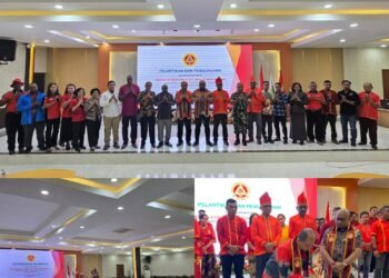 Resmi Dilantik, Ikatan Kerukunan Keluarga Rahyan Oih Mimika Siap Jadi Mitra Pemerintah