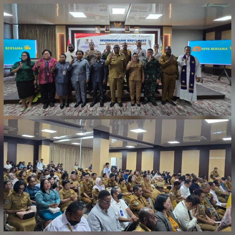Gelar Musrenbang RKPD 2027, Pemkab Mimika Dorong Penguatan Ekonomi dan Digitalisasi Layanan Publik