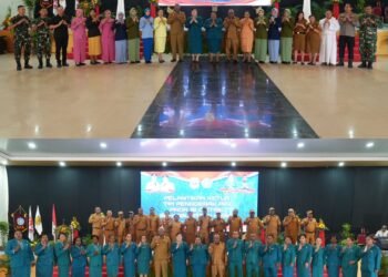 Resmi Dilantik, 18 Ketua TP PKK Distrik se-Mimika Siap Gerakkan Kesejahteraan Keluarga