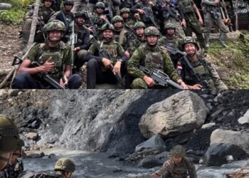 Jaga Aktivitas Warga, Satgas Damai Cartenz Gencarkan Patroli Taktis di Sinak