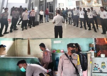 Peringati Hari Bhakti Pemasyarakatan ke-62, Lapas Kelas IIB Timika Gelar Razia dan Amankan Sejumlah Barang Bukti