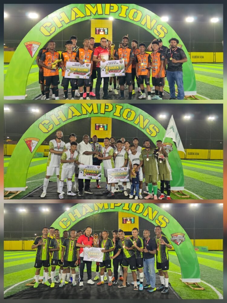 Tropic FC Raih Juara Danbrigif Cup 2026