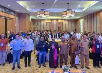 Buka Lokakarya Pendidikan Keuskupan, Wabup Harap Semua Pihak Dukung Pendidikan di Mimika