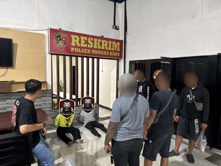 Tim Opsnal Unit Reskrim Polsek Miru Berhasil Ciduk Dua Pelaku Pengeroyokan di Jalam WR Soepratman