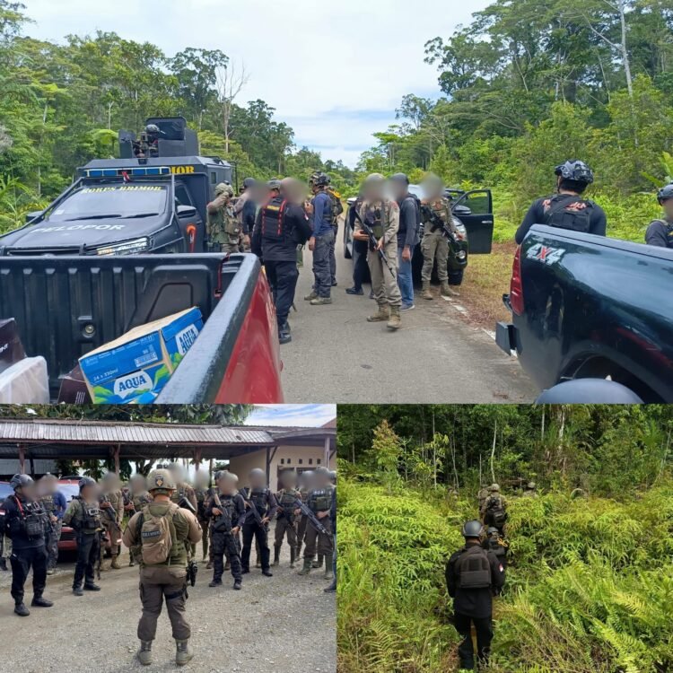Kontak Tembak Satgas Damai Cartenz Dengan KKB di Yahukimo, Situasi Kembali Aman Terkendali