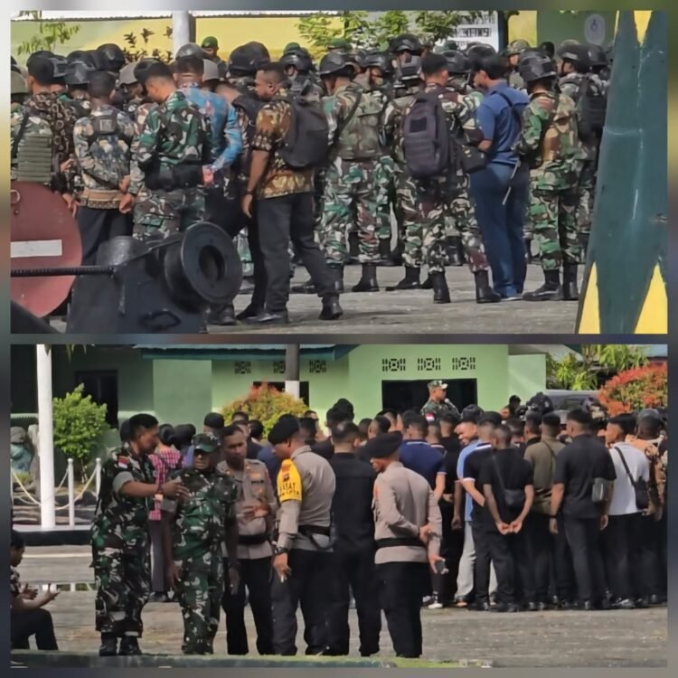 Ratusan Personil TNI/Polri Siap Amankan Kunjungan Wapres Gibran di Timika