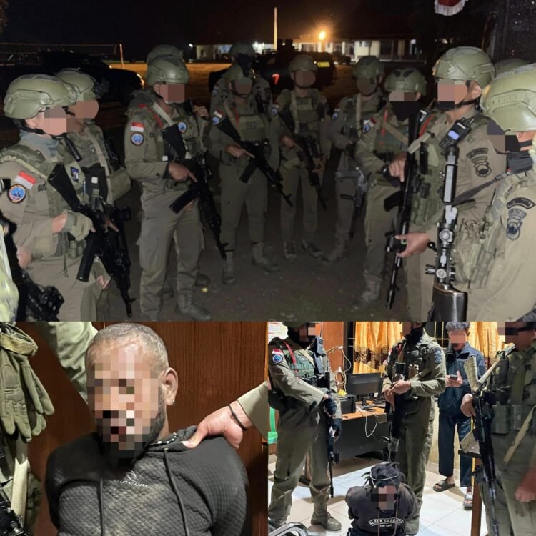 Satgas Damai Cartenz Ringkus Dua Pentolan KKB DPO Kasus Pembunuhan Tukang Ojek di Pegunungan Bintang