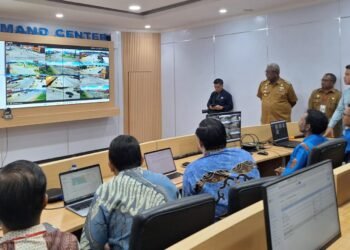 Pastikan Layanan Aduan Masyarakat Responsif, Wapres Gibran Rakabuming Tinjau Command Center Mimika