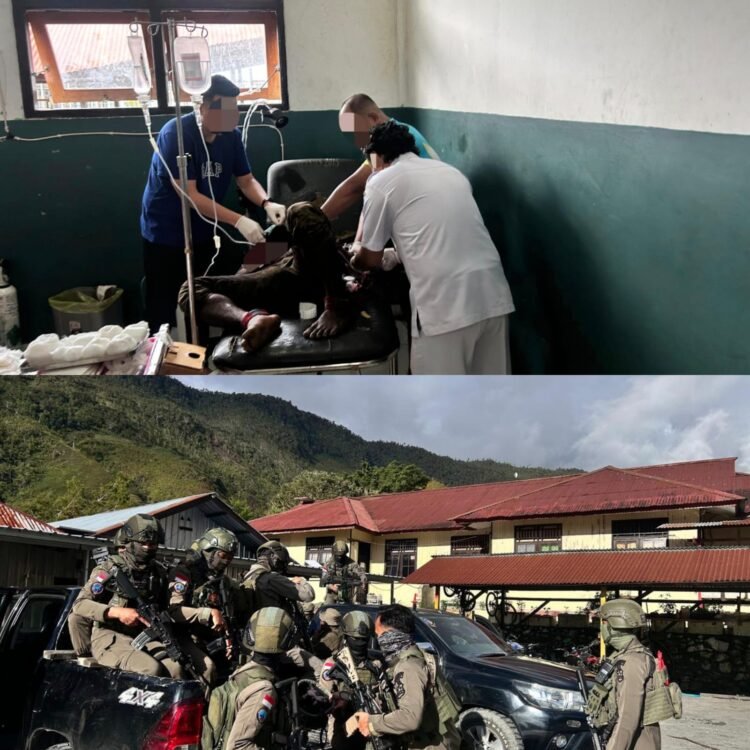 Sempat Melawan Petugas, Satu Anggota KKB Puncak Jaya Berhasil Dilumpuhkan Satgas ODC