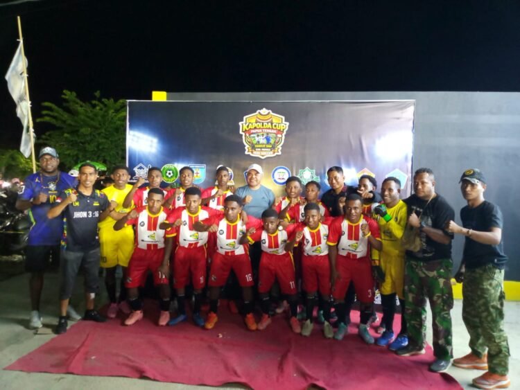 SMP Taruna Papua FC Bantai MTS Papua Cerdas FC Dengan Skor 15:0