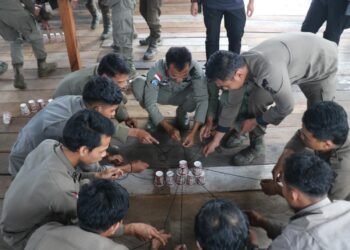 Jaga Kesiapan Personel, Satgas Bantuan Ops Damai Cartenz Gelar Layanan Psikologi dan Kesehatan di Nduga