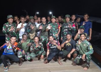 Dandim 1710/Timika Kobarkan Semangat Anggota Satgas TMMD ke-128 di Keakwa