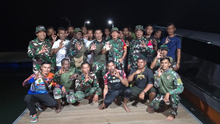 Dandim 1710/Timika Kobarkan Semangat Anggota Satgas TMMD ke-128 di Keakwa