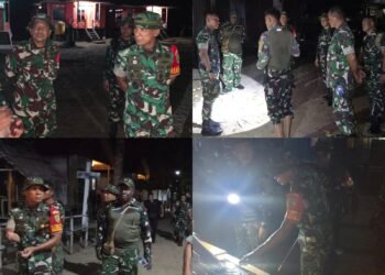 Pastikan Pembangunan Berjalan Lancar, Dandim 1710/Timika Tinjau Lokasi TMMD di Keakwa