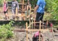 Satgas TMMD Bangun 5 Unit MCK Umum di Kampung Keakwa