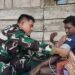 Satgas TMMD Kodim 1710/Mimika Layani Kesehatan Warga Keakwa