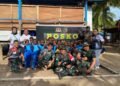 Penuh Senyum dan Tawa, Anak TK Outing Class di Posko TMMD Kodim 1710/Mimika